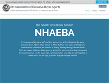 Tablet Screenshot of nhaeba.org